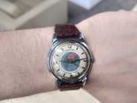 Piękny Zegarek Sputnik Krab Mechaniczny Zsrr Vintage !! Retro Styl !!