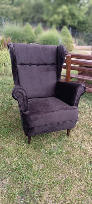 Fotel uszak na sprężynach producent, nowy