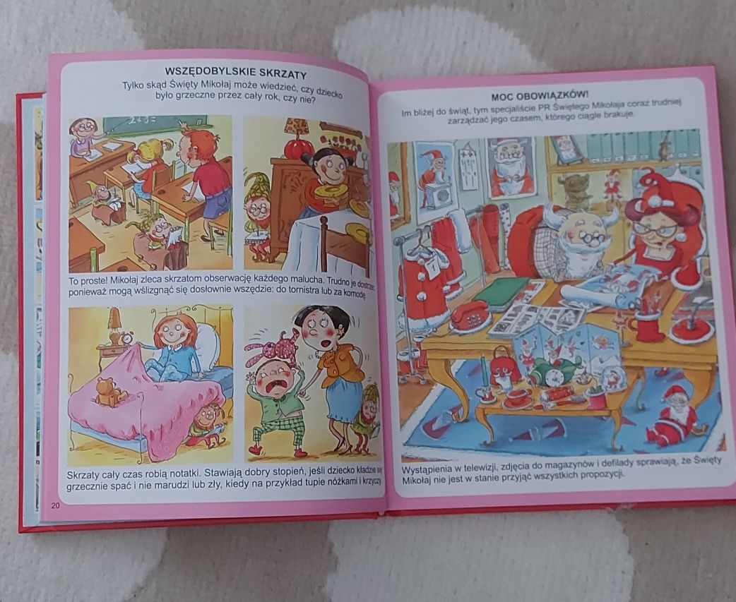 Świat w obrazkach Święty Mikołaj Emilie Beaumont