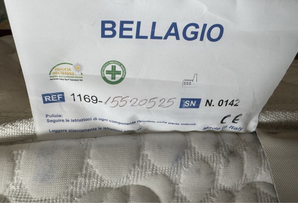Materac 155x205 cm Mollyflex Bellagio