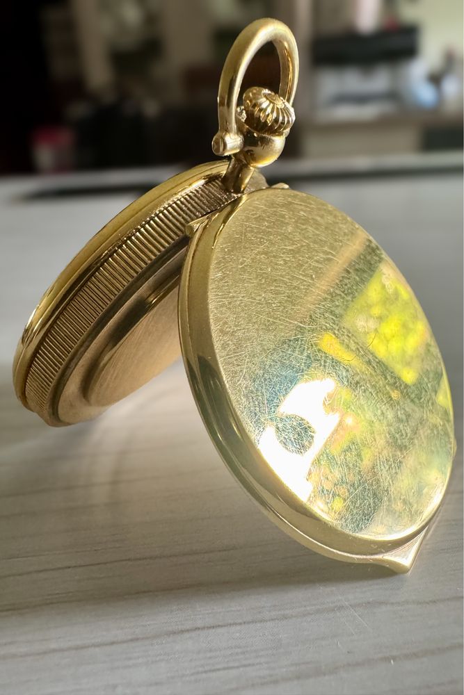 Zegarek kieszonkowy Zenith dual tone, data, VINTAGE