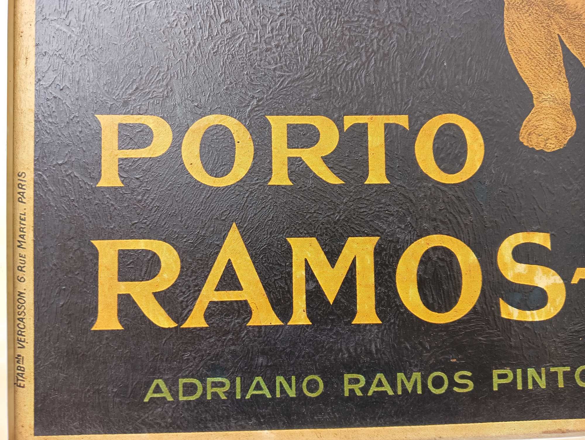 Poster vintage Ramos-Pinto