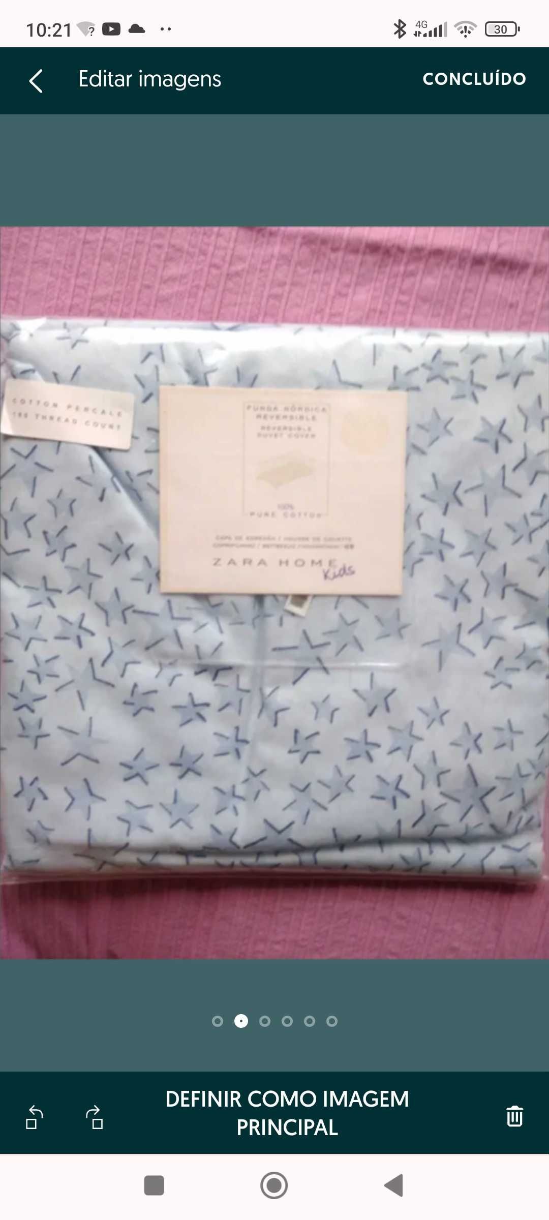 Zara,capa e 2 fronhas