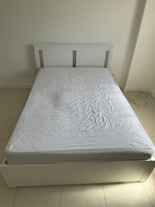 Cama IKEA SONGESAND com colchão