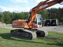 Atlas 1604LC  koparka atlas,mało motogodzin