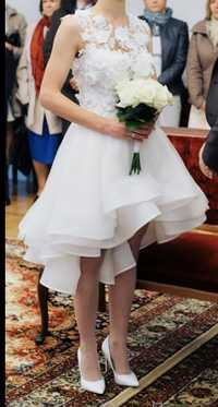 Wyjątkowa suknia ślubna 34-36