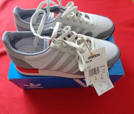 Buty Sportowe Adidas Unisex rozm. 38  Szare Nowe z Metką