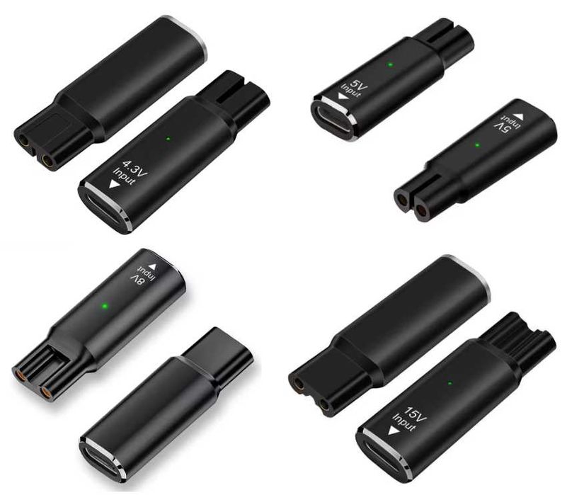 Адаптер для заряджання Philips з USB type C на 15v, 8v, 5v, 4.3v