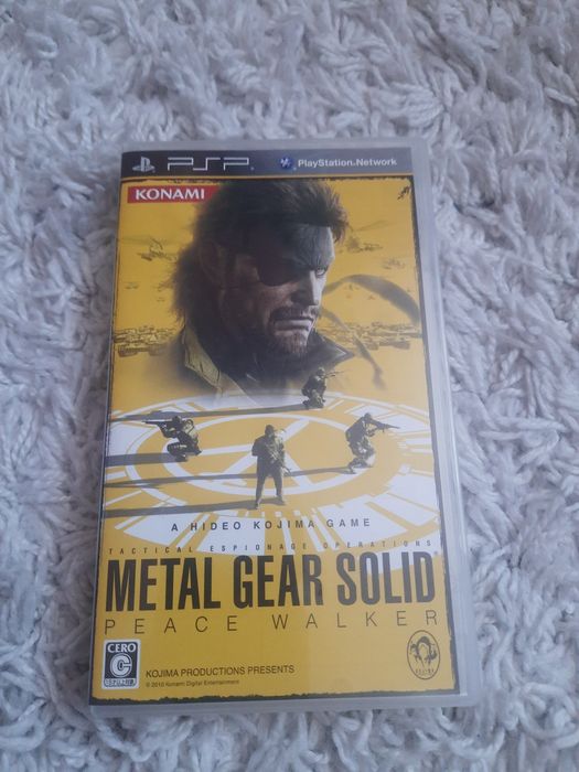 Metal gear solid peace walker psp