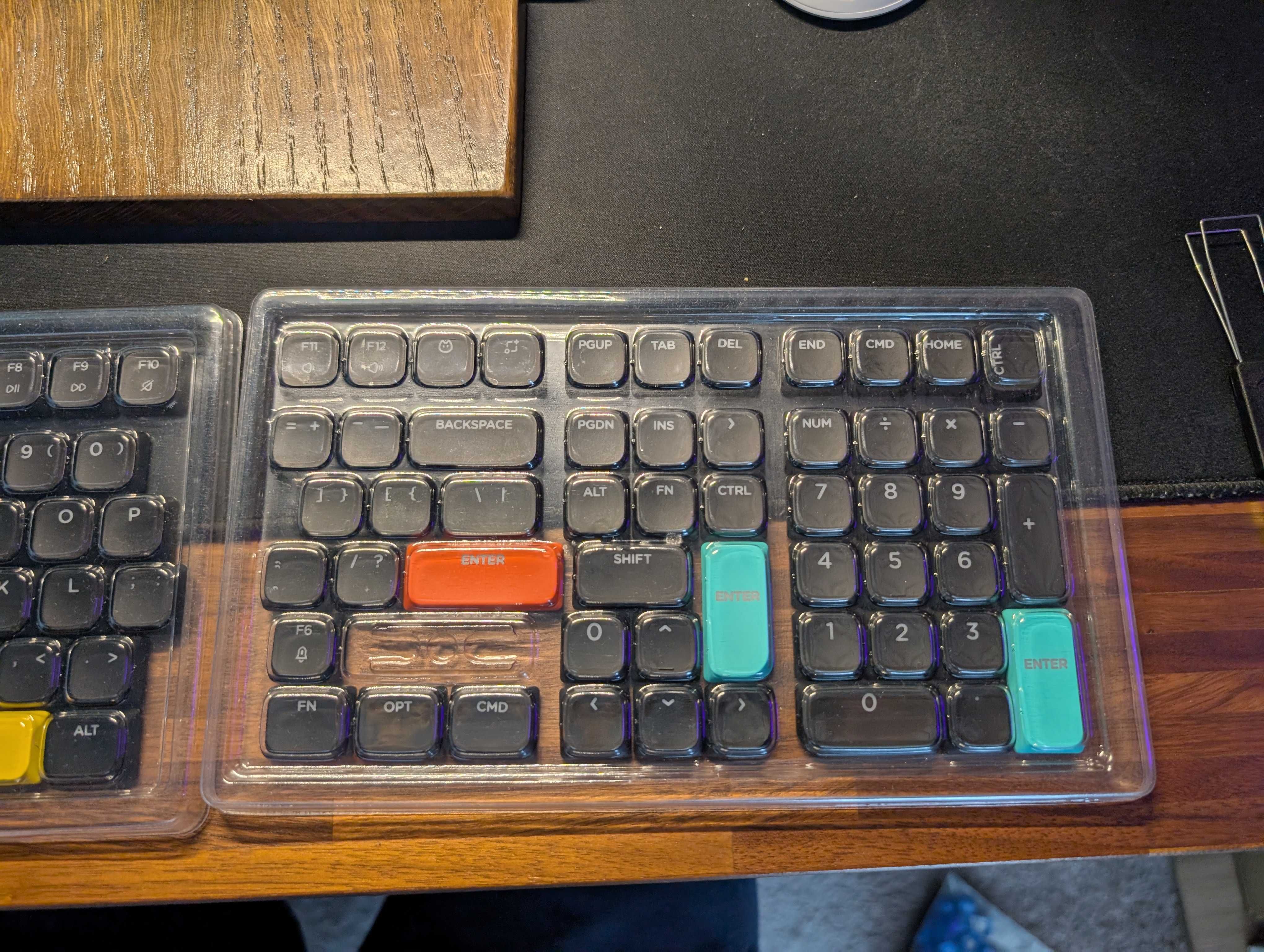 Nuphy LowProfile Shine-through Keycaps