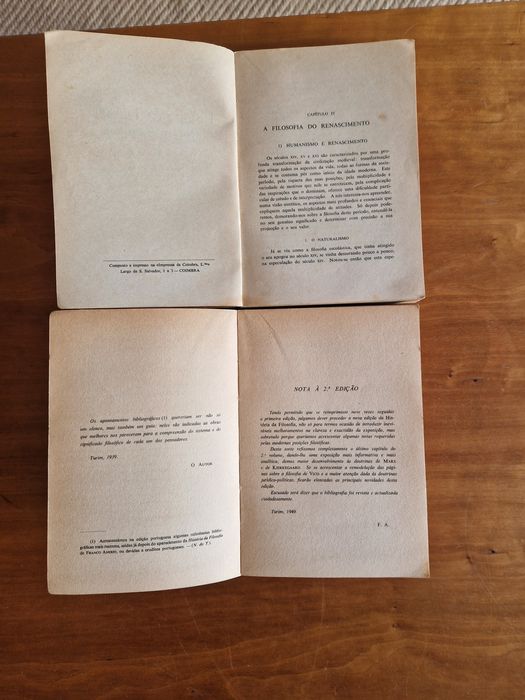 "História da Filosofia", Franco Amerio, 4.ª Ed. 1968