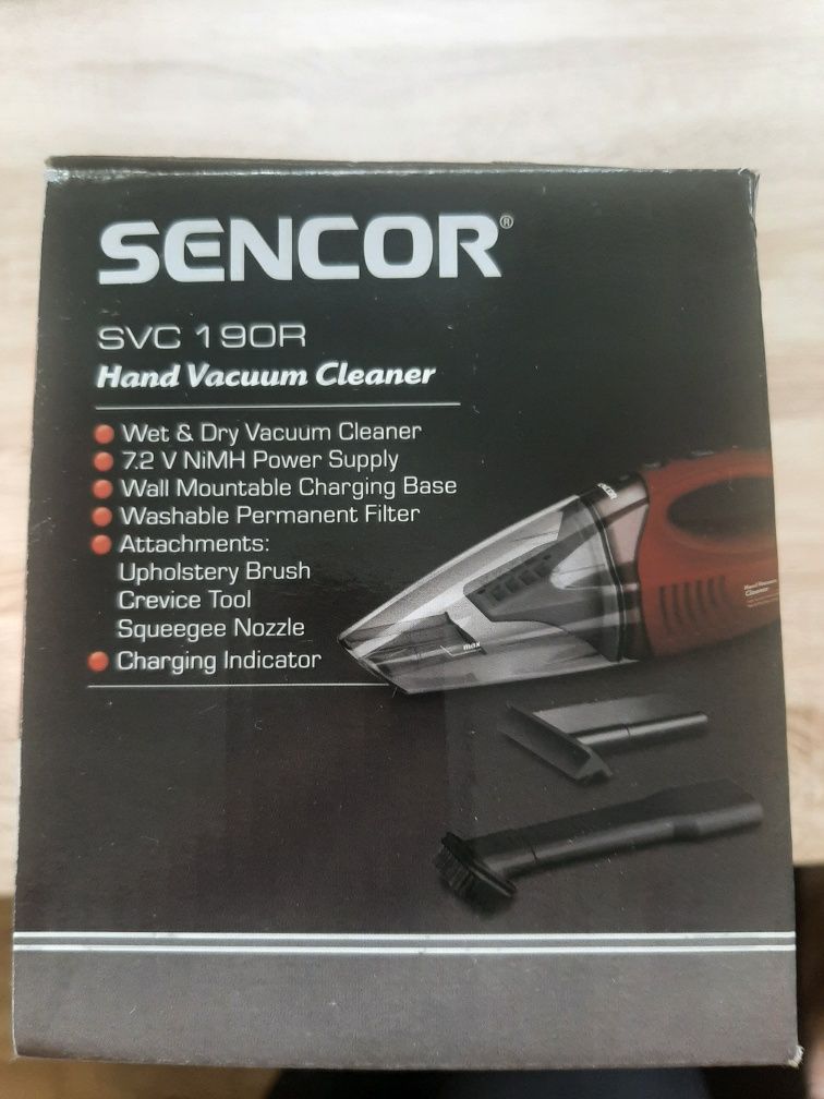 Odkurzacz ręczny bezprzewodowy SENCOR SVC 190 R