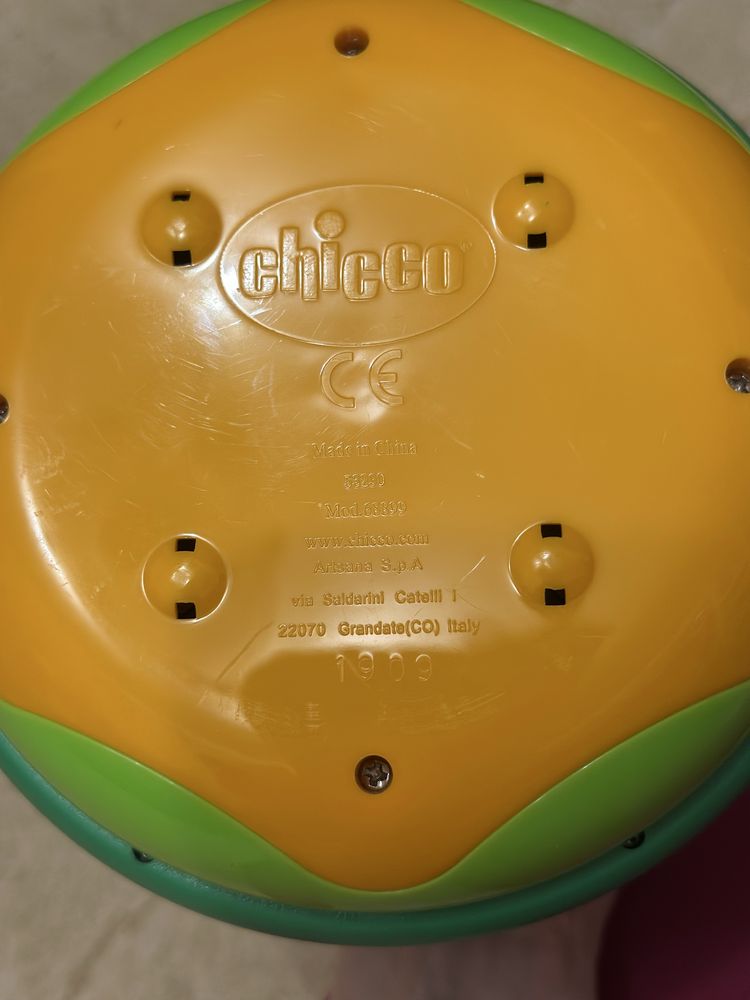 Іграшка дзиґа юла Веселка від Chicco