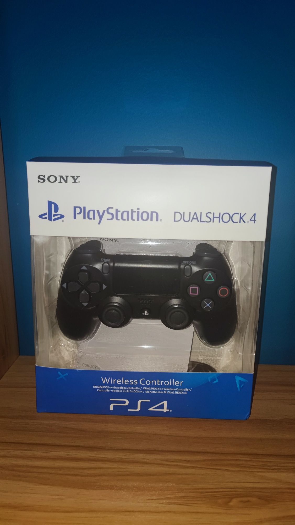 Comando Ps4 Black, Novo Selado!