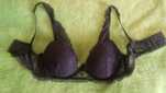 Biustonosz push up czarny koronkowy Tezenis 75 B