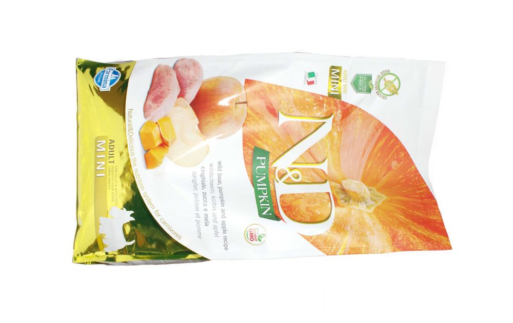 ND FARMINA Pumpkin Boar Apple Mini ADULT 7KG dla psów MAŁYCH RAS