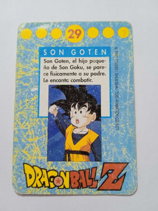 Carta Dragon Ball Z