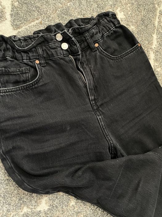 Жіночі джинси,висока посадка,колір графіт