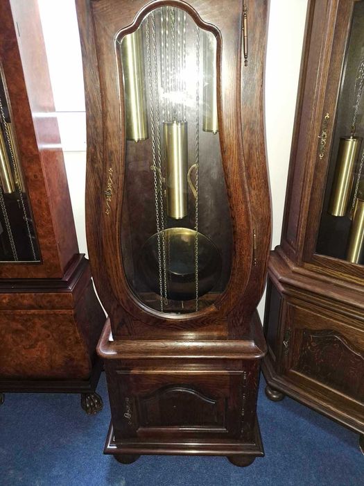 zegar stojący tempus fugit kwadransowy