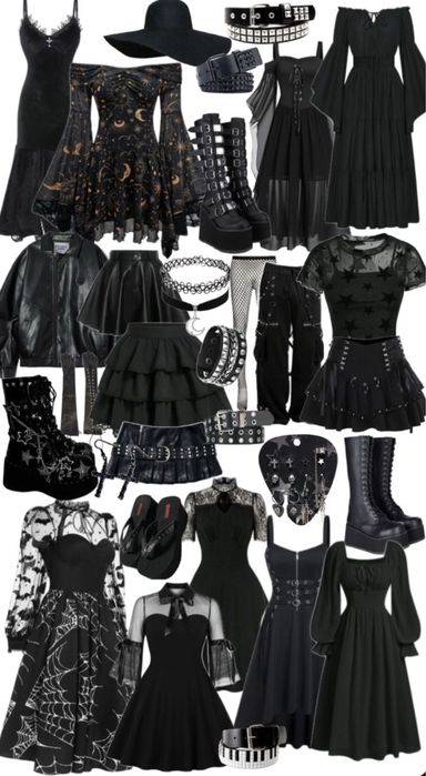 Готичний готический одяг довга сукня killstar halloween