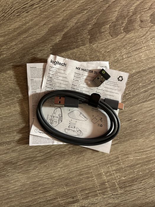 Logitech MX Master 3S Black безпровідна миша - Refurbished