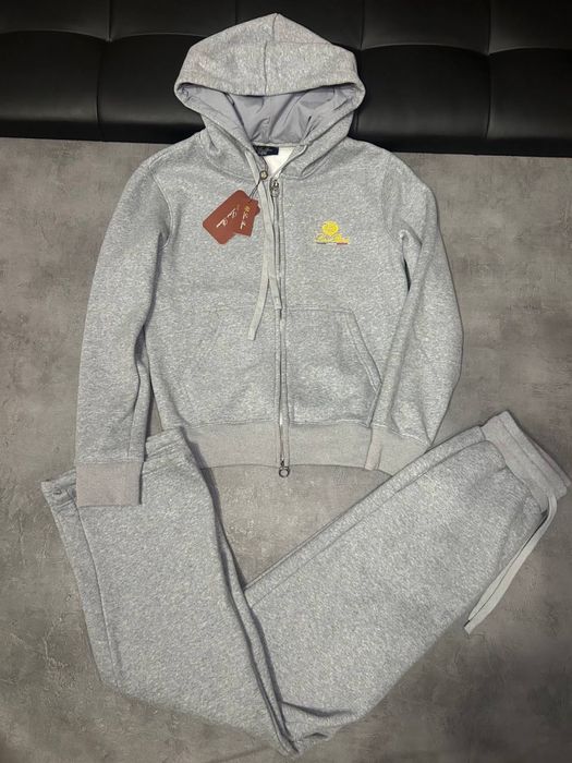 Костюм на флісі Loro piana зіп худі преміум якість