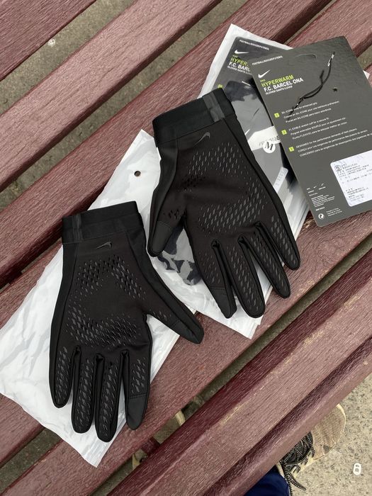 Рукавиці Nike Hyperwarm / перчатки Nike / рукавички футбольні Найк