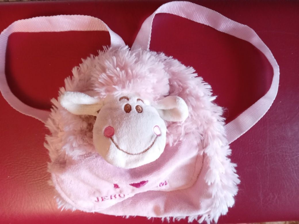 Рюкзачок іграшка сумка дитяча рожева овечка з Ієрусаліма Ізраїль