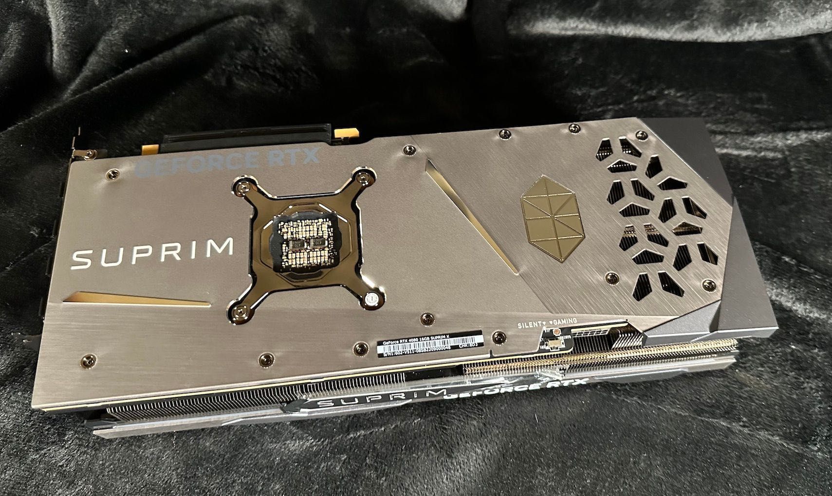 MSI GeForce RTX 4080 Suprim X 16GB GDDR6X