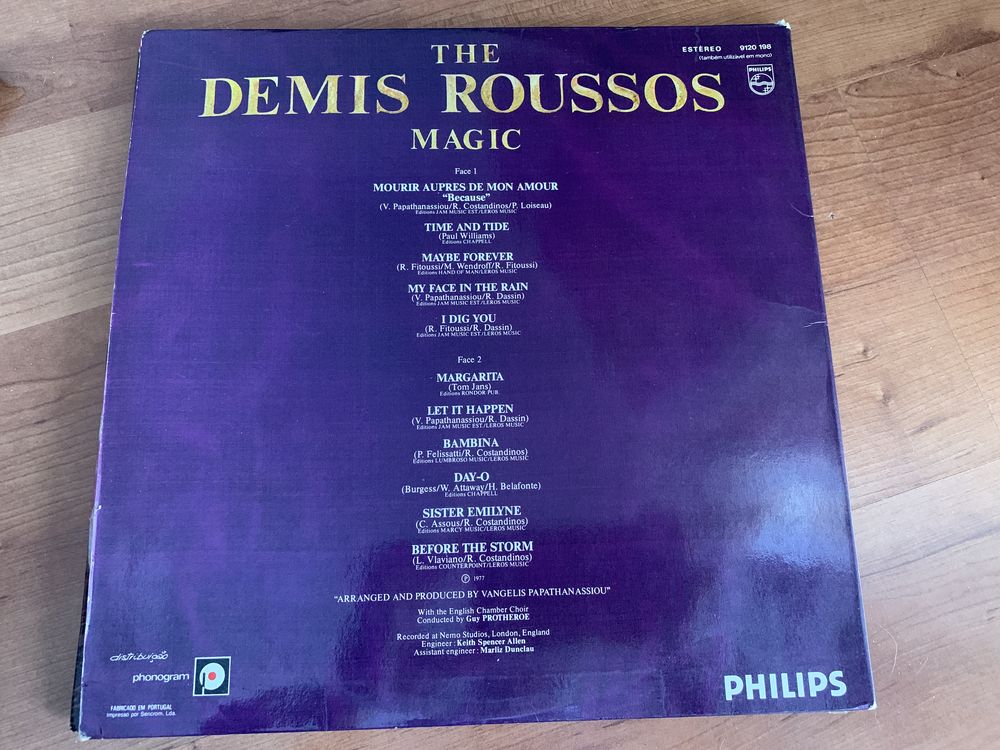 Vinil Demis Roussos “Magic”
