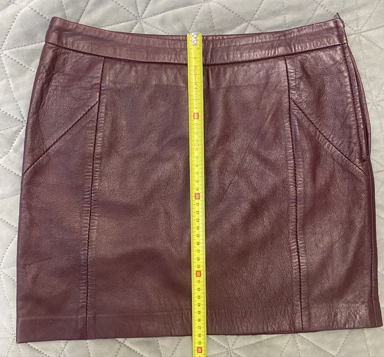 Спідниця шкіряна (натуральна шкіра) benetton