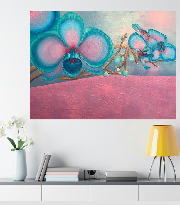 Интерьерная картина орхидея