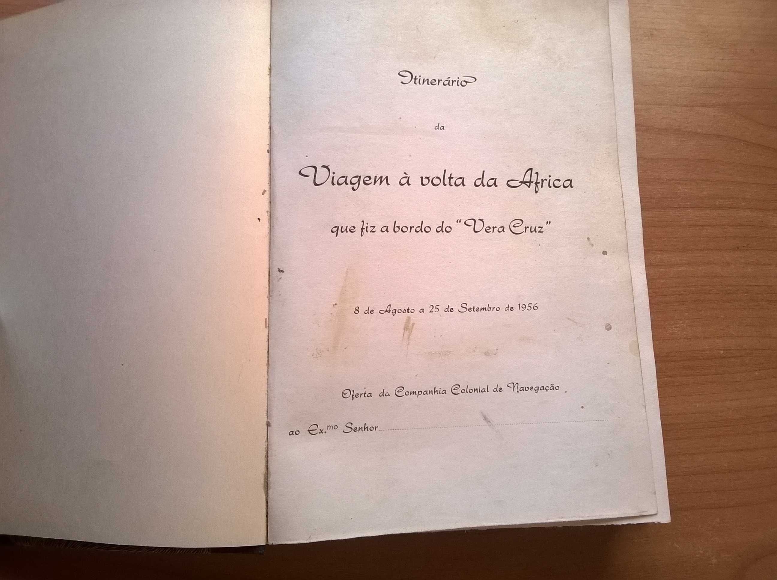 Viagem à Volta da África (Paquete Vera Cruz) - Dr. Alexandre Lobato