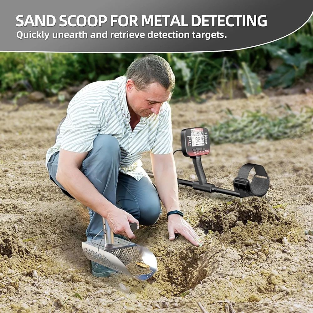 Sandscoop Colher Detetor Detector Metais Novo