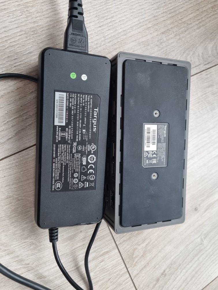 Stacja dokujaca usb c Targus DOCK190EUZ 2x4K DP+HDMI 2.0