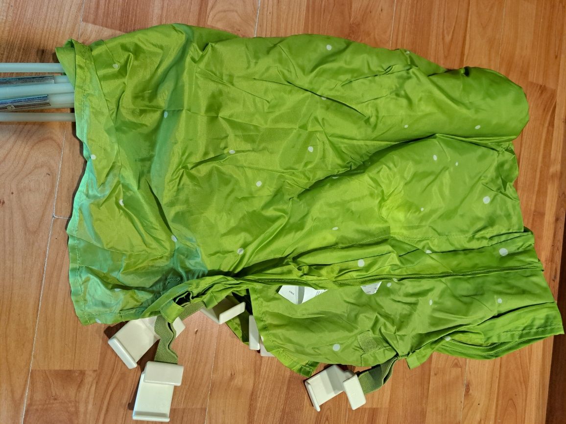 Baldachim Ikea łóżko Kura