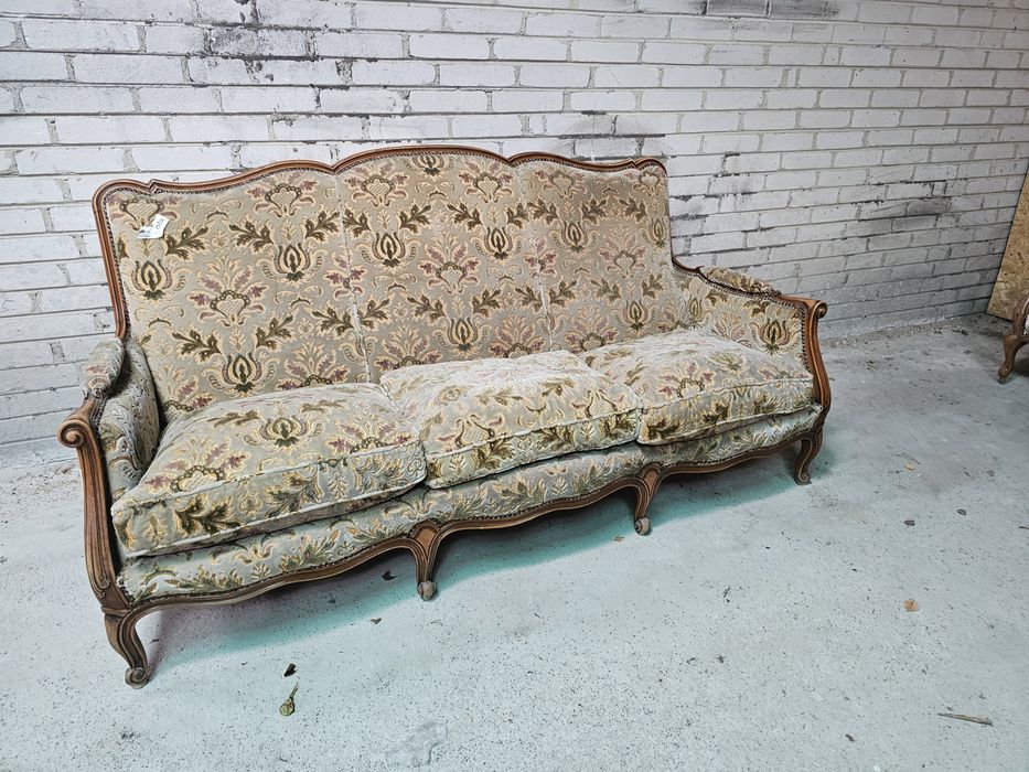 Kanapa sofka w stylu ludwikowskim  Ludwik #94 *WYPRZEDAŻ*  Stylowy Węg