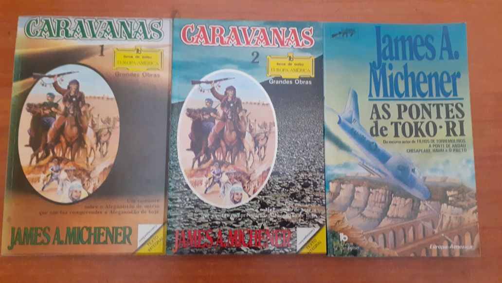 Livros James Clavell / James A. Michener /Dominique Lapierre/Max Gallo