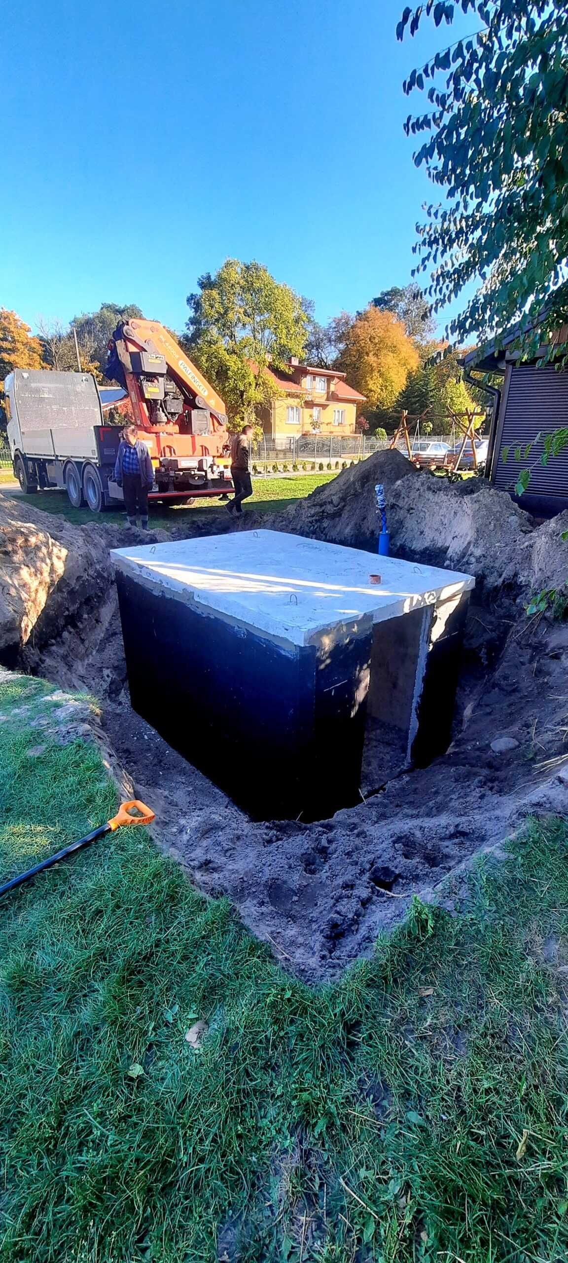 Szambo betonowe, deszczówka , kanał ,piwnica Słubice Wschowa Żary