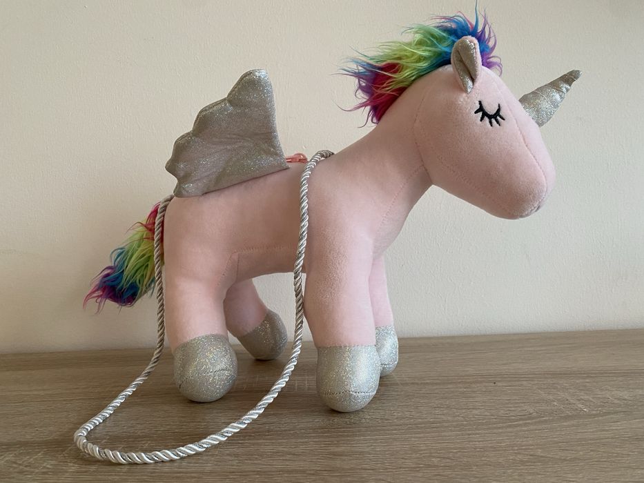 Przytulanka maskotka torebka Jednorożec Sinsay