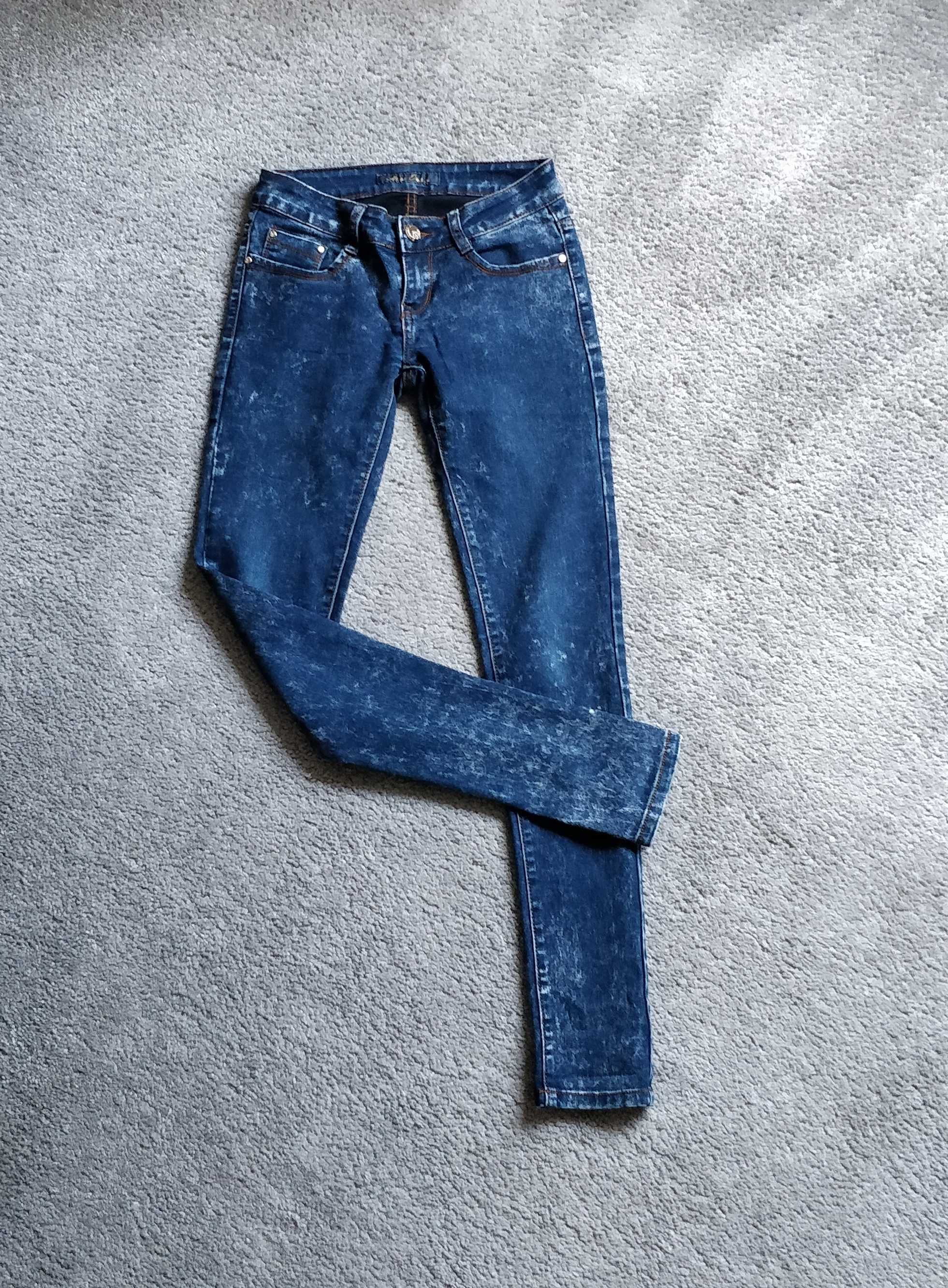 Spodnie jeansowe Miss One, rozmiar 36 (S), damskie, skinny.