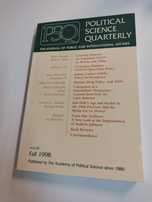 Political Science Quarterly Fall 1998

Theo Journal PF Public and Inte