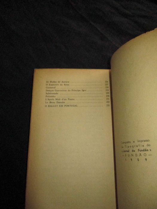 Livro Que é o Ballet Tomás Ribas