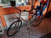 Rower turystyczny Kettler z siodełkiem dla dziecka