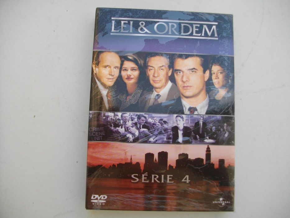 Série 2,3,4: Lei & ordem em DVD