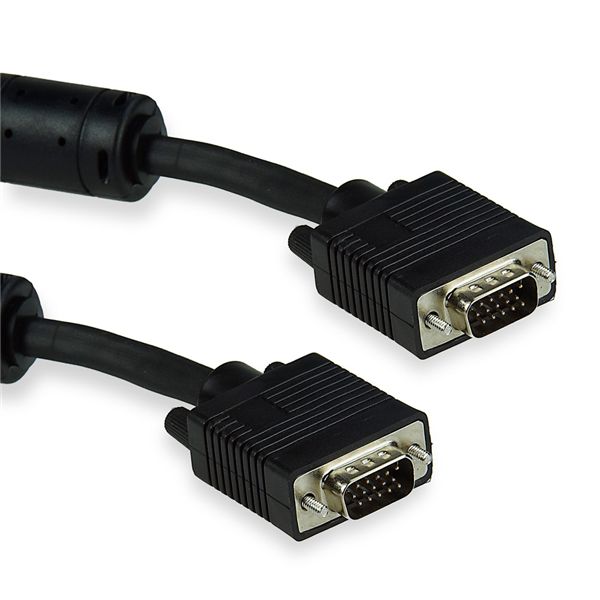 NOWY Kabel do monitora VGA 15pin - 1.8m TreQ D-SUB D SUB