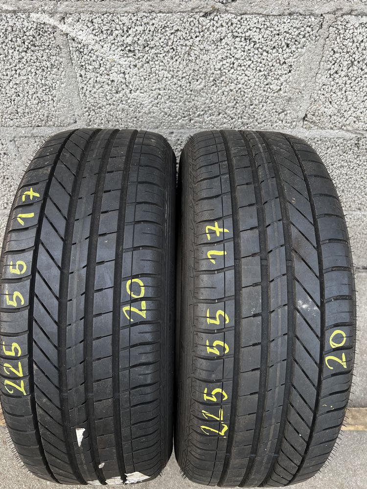 Dwie opony Goodyear excellence 225/55/17 2020r.