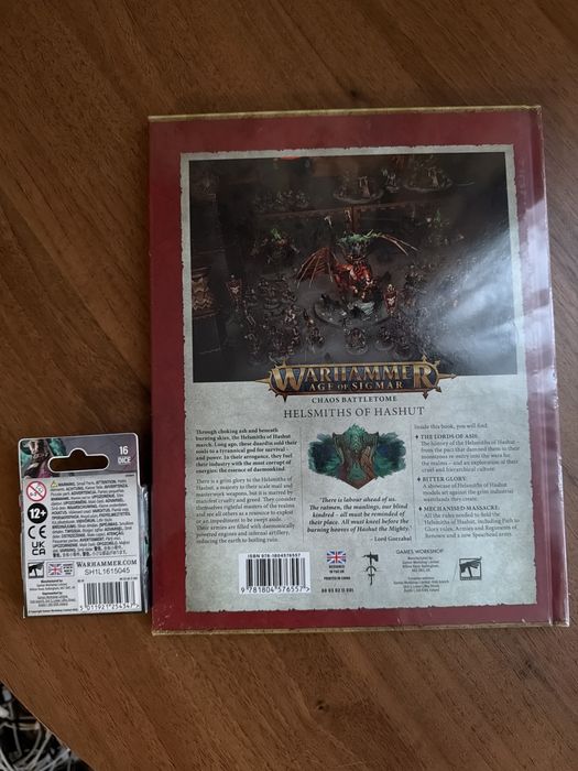 Chaos Battletome: Helsmiths of Hashut + Helsmiths of Hashut Dice