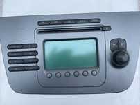 RADIO CD RADIOODTWARZACZ  SEAT ALTEA BRAK KODU