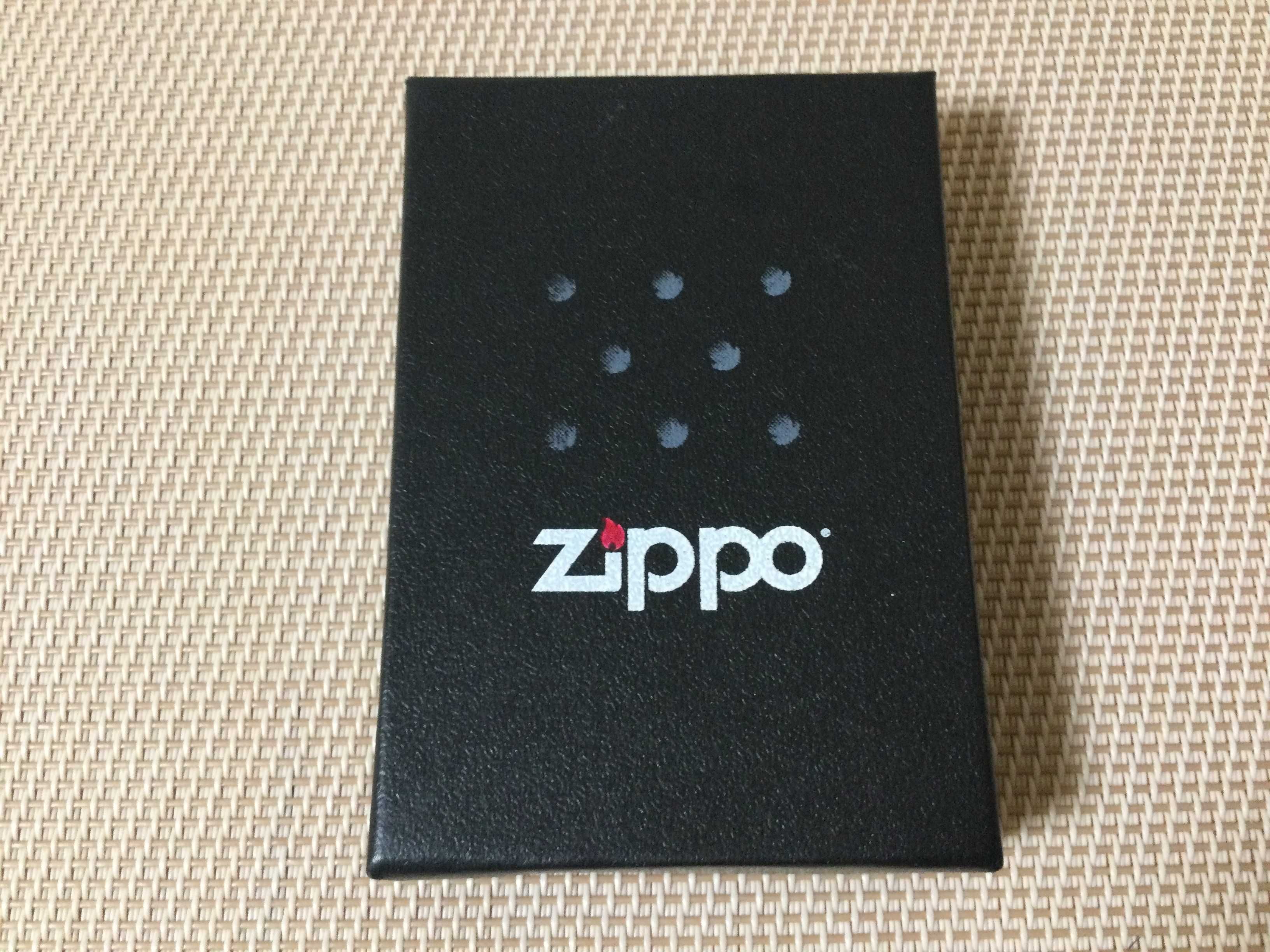 Новая зажигалка Zippo Wolf Black Ice 769